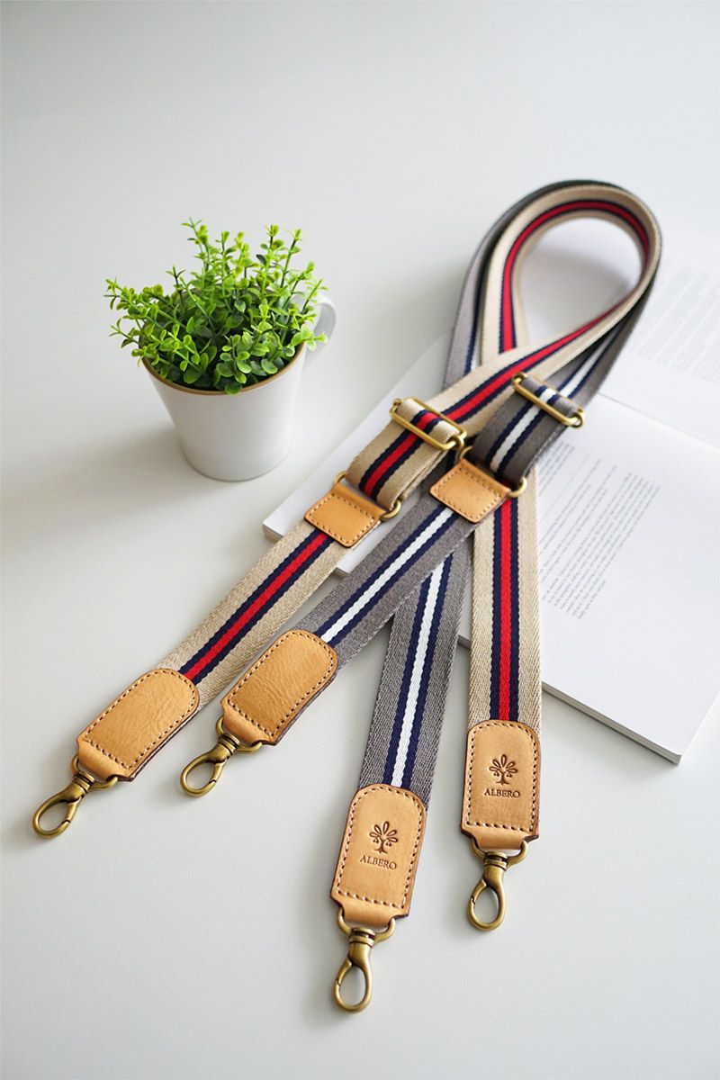 ALBERO アルベロ NATURALE ナチュラーレ ショルダーベルト 38mm幅 3003