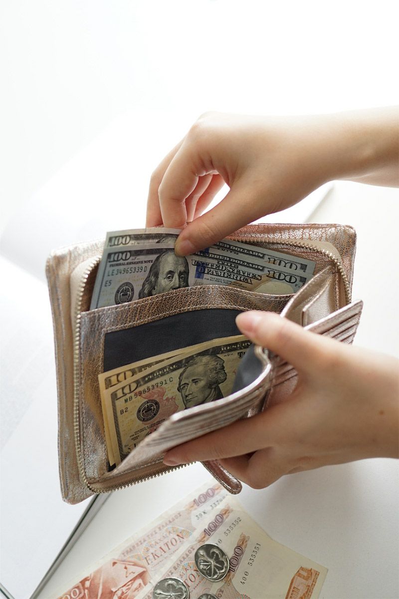 VIA DOAN ヴィア ドアン Zilda ジルダ 小銭入れ付き財布（ラウンドファスナー式 ） 705