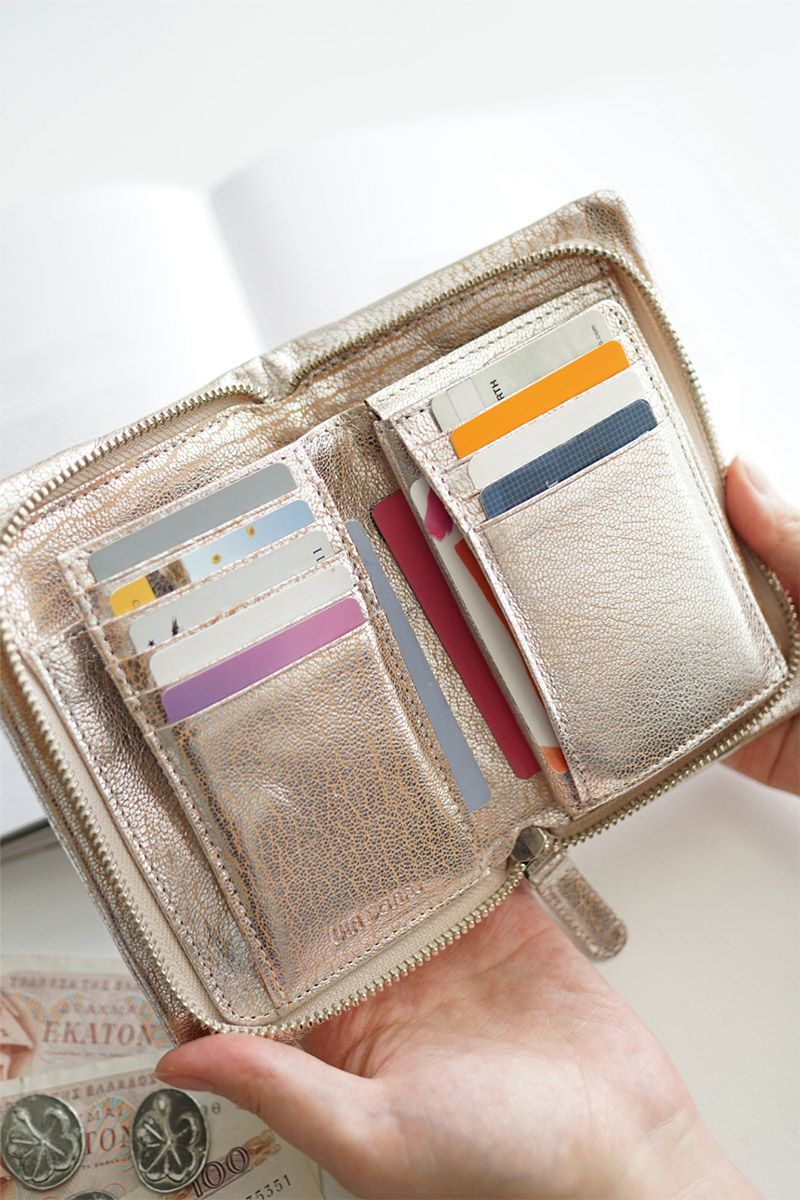 VIA DOAN ヴィア ドアン Zilda ジルダ 小銭入れ付き財布（ラウンドファスナー式 ） 705