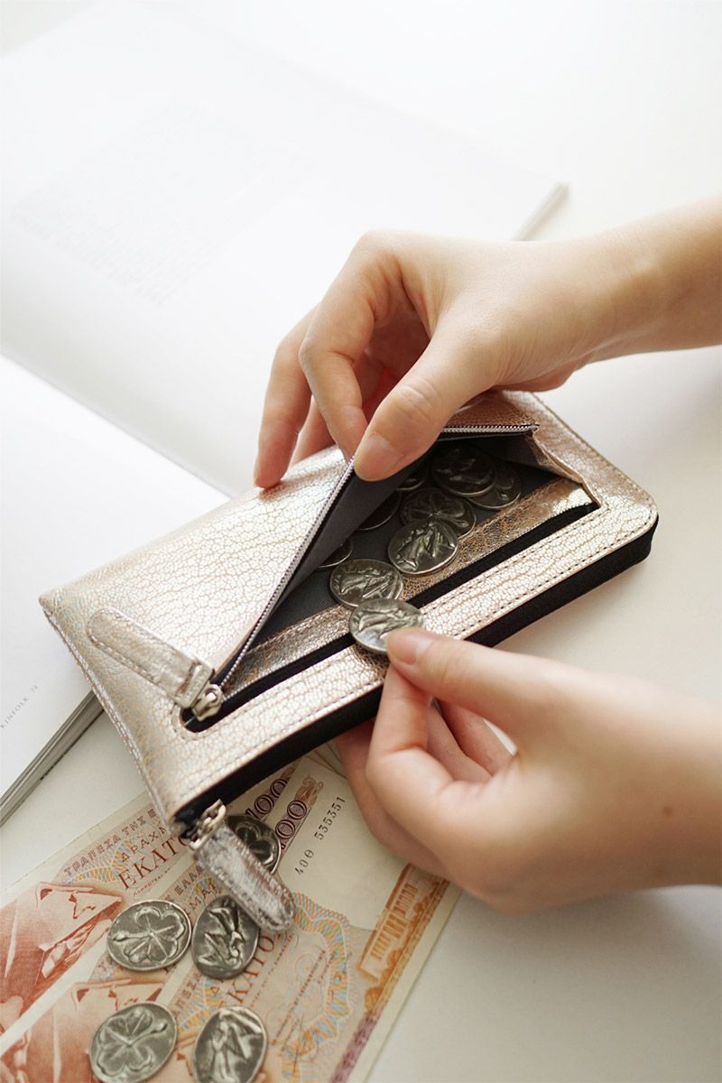 VIA DOAN ヴィア ドアン Zilda ジルダ 小銭入れ付き長財布（L字ファスナー式） 706