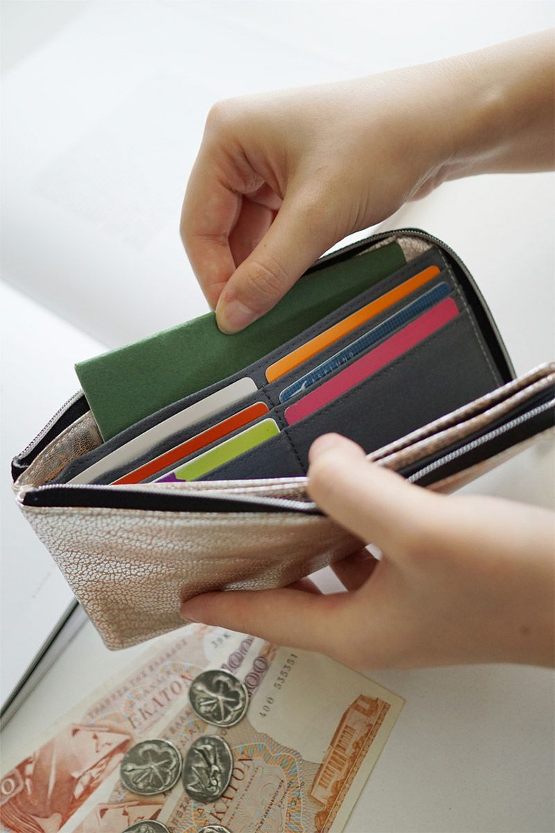 VIA DOAN ヴィア ドアン Zilda ジルダ 小銭入れ付き長財布（L字ファスナー式） 706