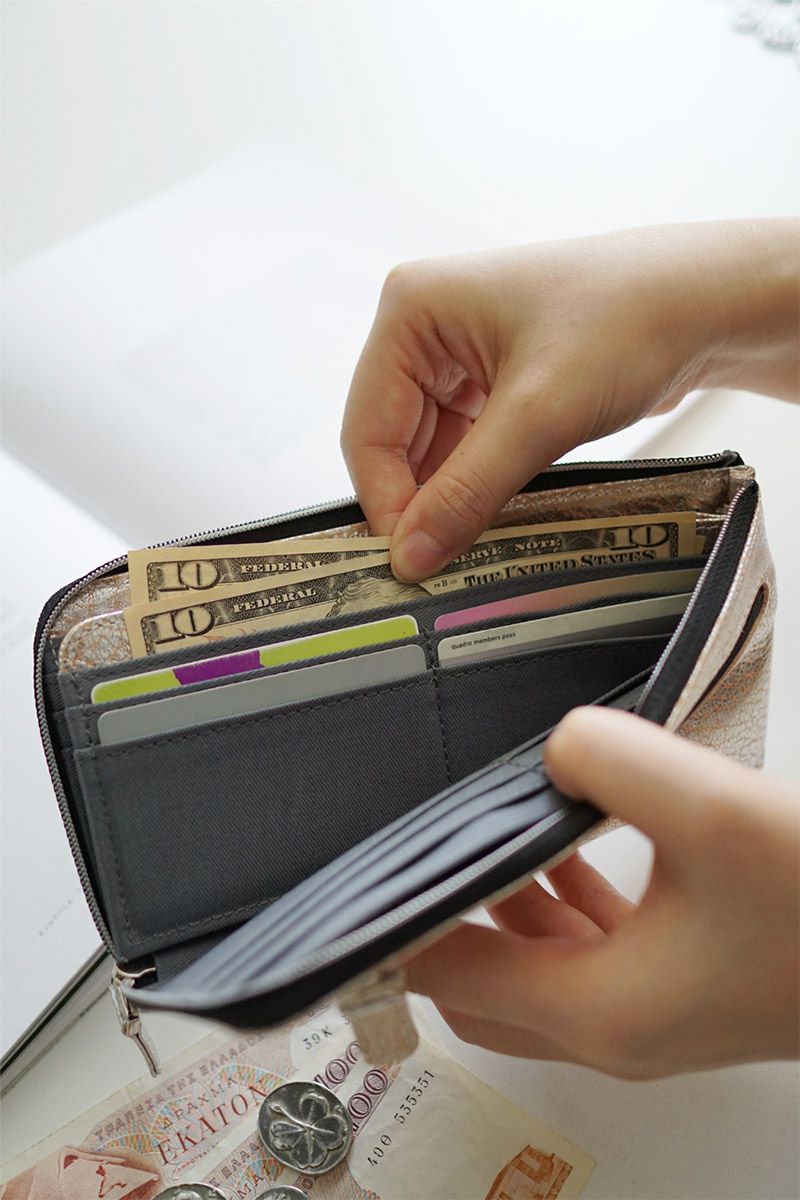 VIA DOAN ヴィア ドアン Zilda ジルダ 小銭入れ付き長財布（L字ファスナー式） 706