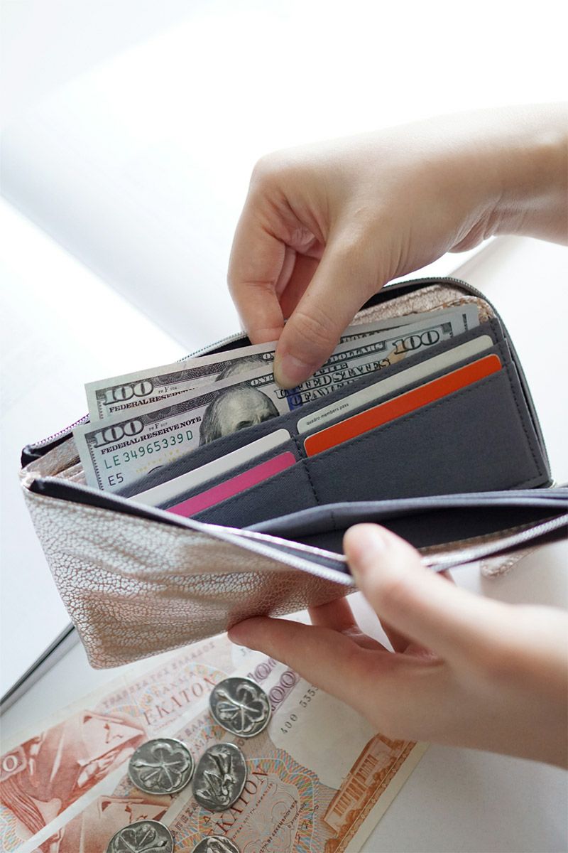 VIA DOAN ヴィア ドアン Zilda ジルダ 小銭入れ付き長財布（L字ファスナー式） 706