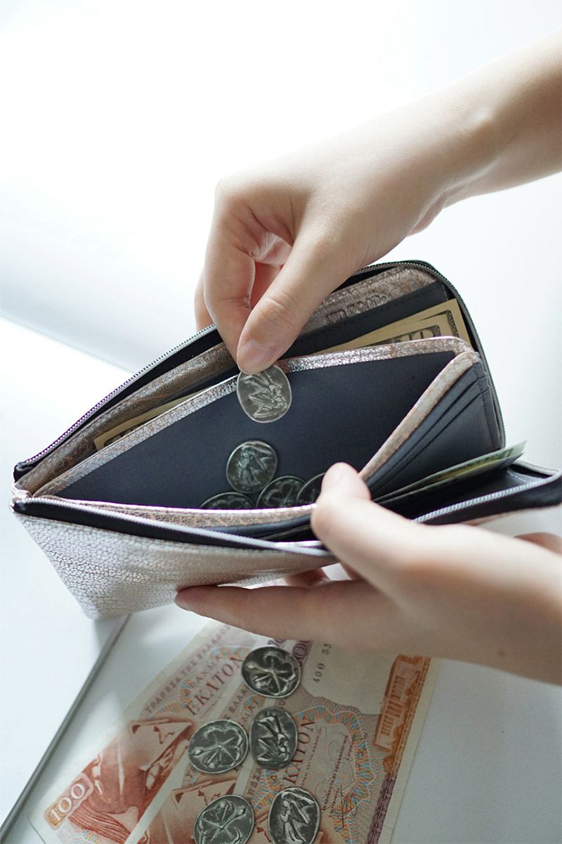 VIA DOAN ヴィア ドアン Zilda ジルダ 小銭入れ付き長財布（L字ファスナー式） 706