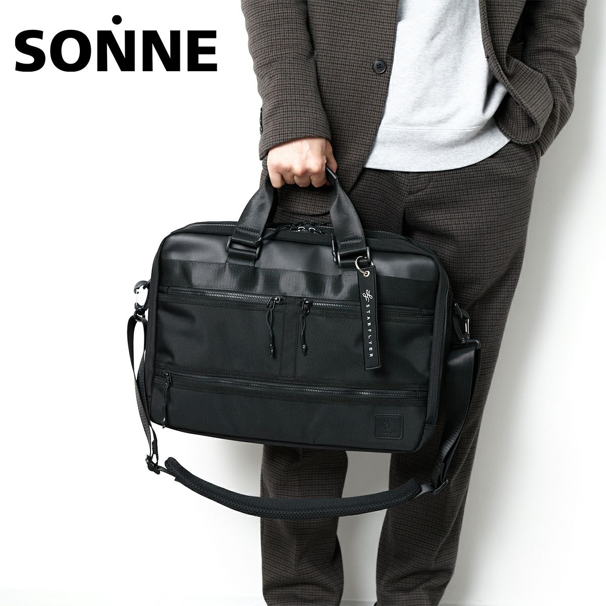 SONNE ゾンネ Starflyer×SONNE 2WAYブリーフバッグ SO-SOSF001