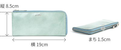 airlist エアリスト BALLET バレエ 小銭入れ付き長財布（L字ファスナー式） 24594