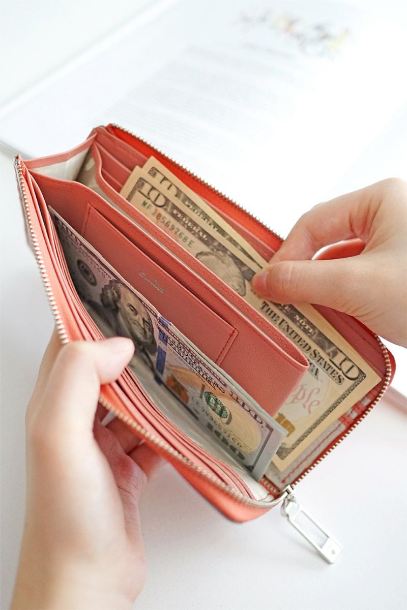 airlist エアリスト BALLET バレエ 小銭入れ付き長財布（L字ファスナー式） 24594