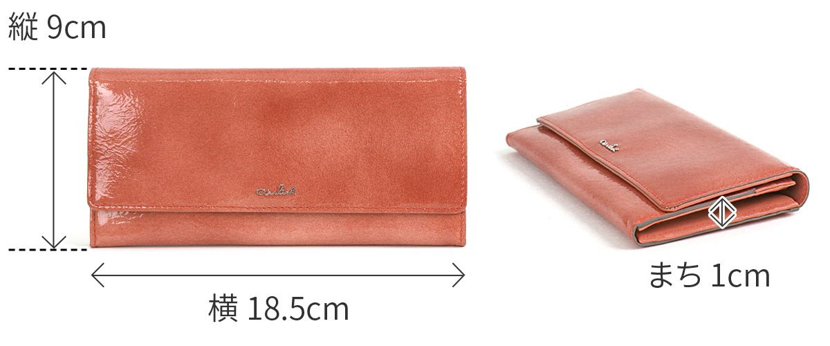 airlist エアリスト BALLET バレエ 薄型長財布 24595