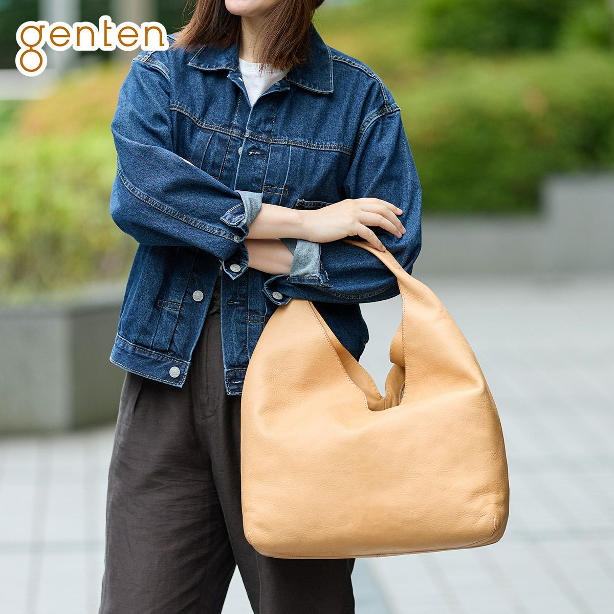 genten ゲンテン CUOIO クオイオ ワンショルダーバッグ 44575