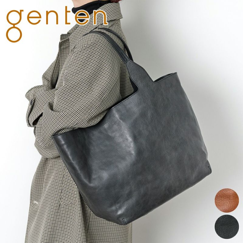 genten ゲンテン CUOIO RUVIDO クオイオルヴィド トートバッグ 44595