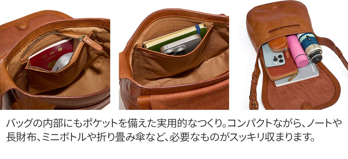 genten ゲンテン CUOIO RUVIDO クオイオルヴィド ショルダーバッグ 44598
