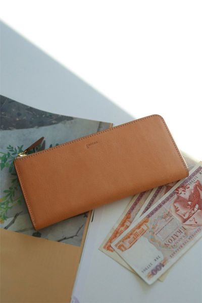 genten ゲンテン CUOIO クオイオ 小銭入れ付き長財布（L字ファスナー式） 44670