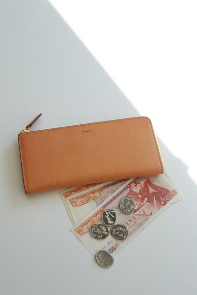 genten ゲンテン CUOIO クオイオ 小銭入れ付き長財布（L字ファスナー式） 44670