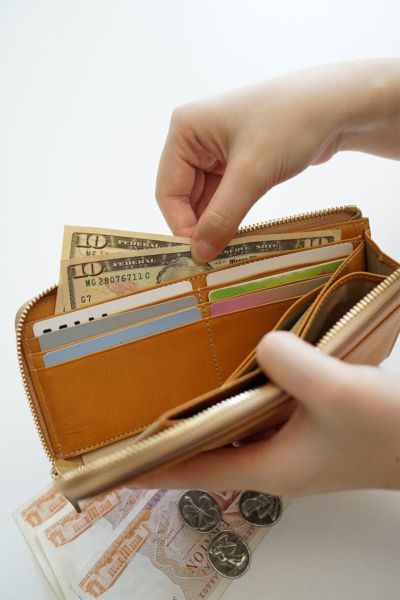 genten ゲンテン CUOIO クオイオ 小銭入れ付き長財布（L字ファスナー式） 44670