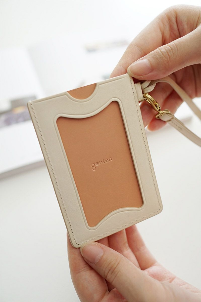 genten ゲンテン Flutter cut work フラッターカットワーク パスケース 49597