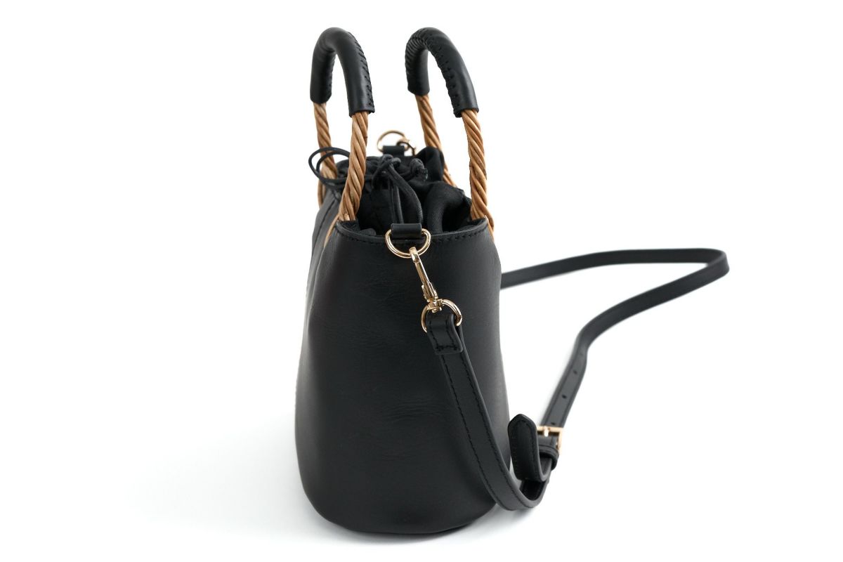 TIDEWAY タイドウェイ ARUROG×LEATHER HANDLE 2WAYSHOULDER T3093