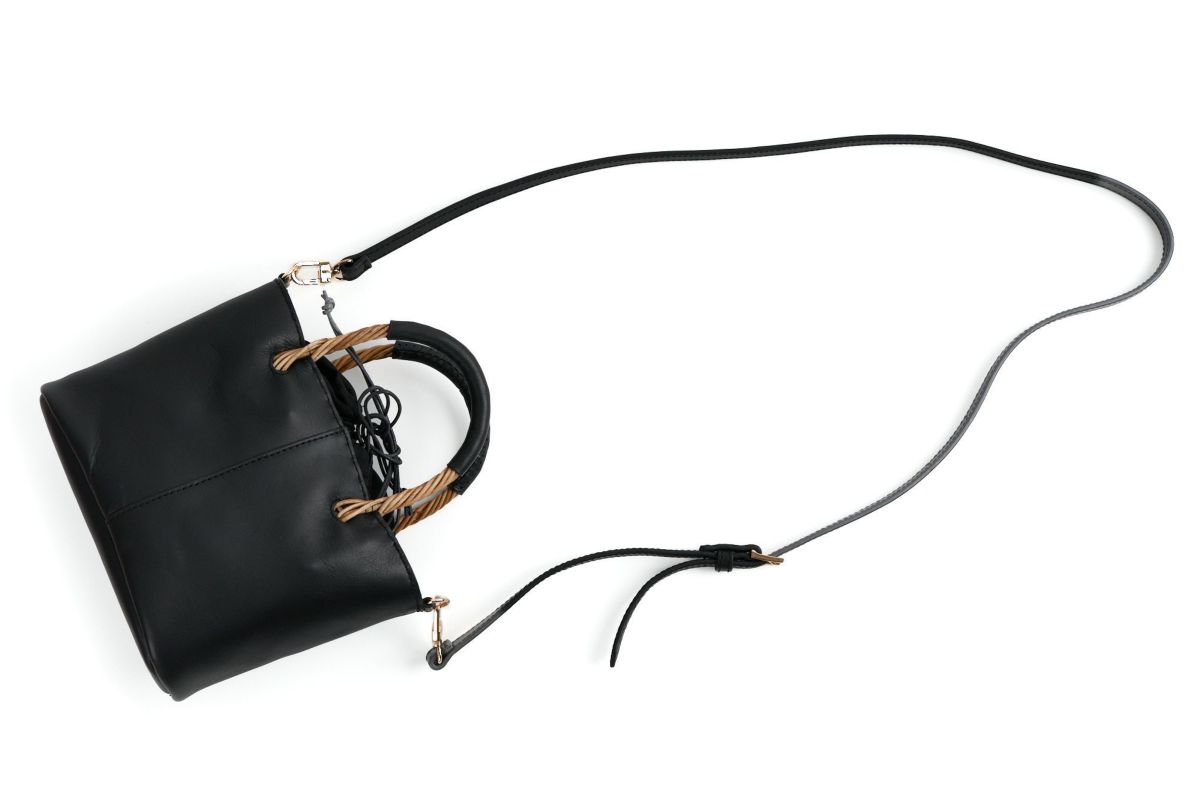 TIDEWAY タイドウェイ ARUROG×LEATHER HANDLE 2WAYSHOULDER T3093