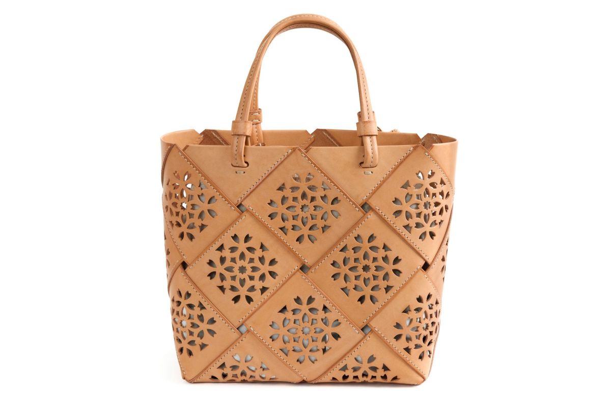 genten ゲンテン Flutter Bascket フラッターバスケット トートバッグ 49575