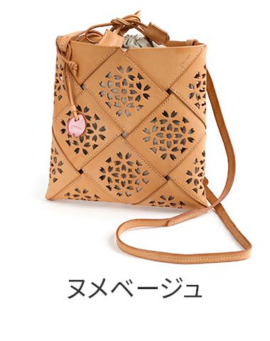 genten ゲンテン Flutter Bascket フラッターバスケット ショルダーバッグ 49576