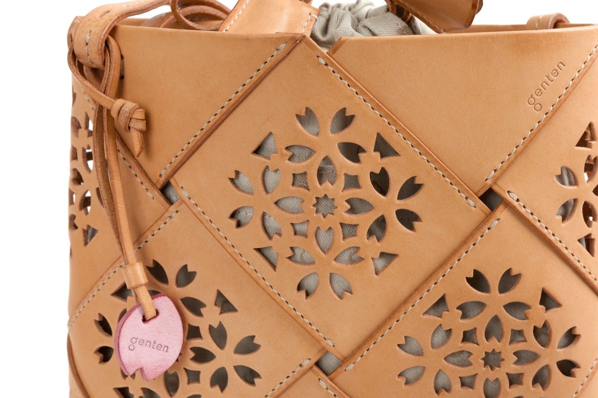 genten ゲンテン Flutter Bascket フラッターバスケット ショルダーバッグ 49576