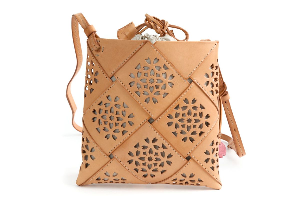 genten ゲンテン Flutter Bascket フラッターバスケット ショルダーバッグ 49576