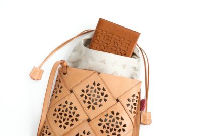 genten ゲンテン Flutter Bascket フラッターバスケット ショルダーバッグ 49576