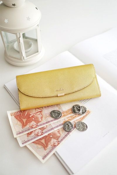 airlist エアリスト LUNA METALLIC ルナメタリック 小銭入れ付き長財布 24750