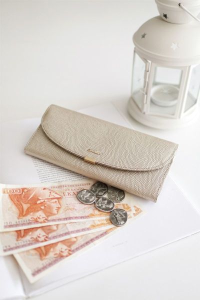 airlist エアリスト LUNA METALLIC ルナメタリック 小銭入れ付き長財布 24750