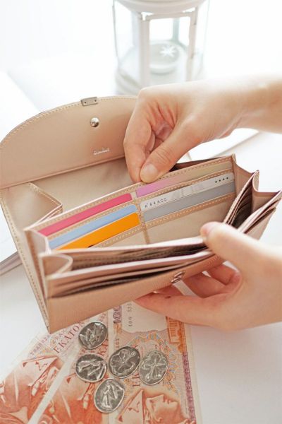 airlist エアリスト LUNA METALLIC ルナメタリック 小銭入れ付き長財布 24750