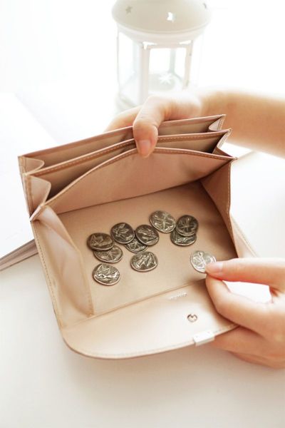 airlist エアリスト LUNA METALLIC ルナメタリック 小銭入れ付き長財布 24750
