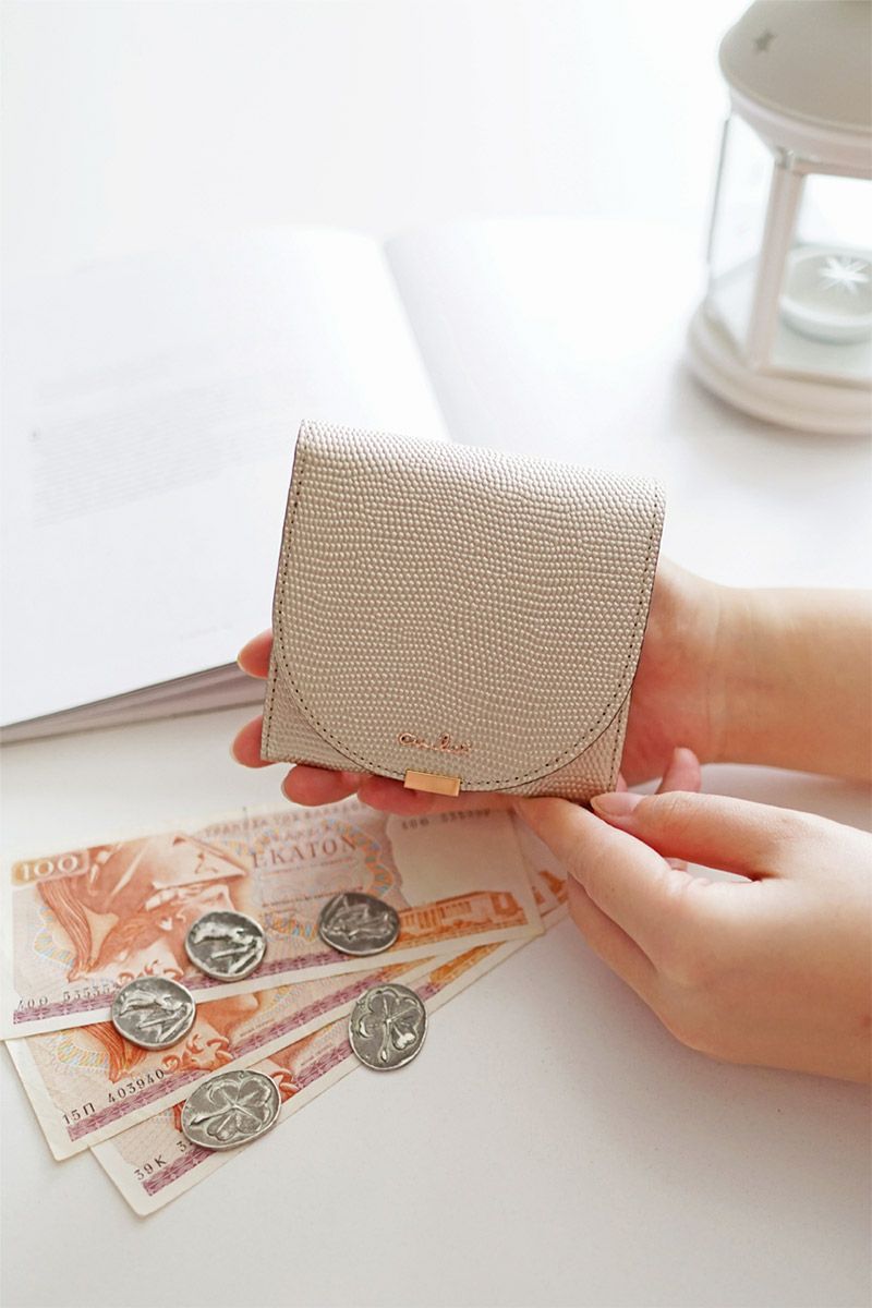 airlist エアリスト LUNA METALLIC ルナメタリック 小銭入れ付き二つ折り財布 24753