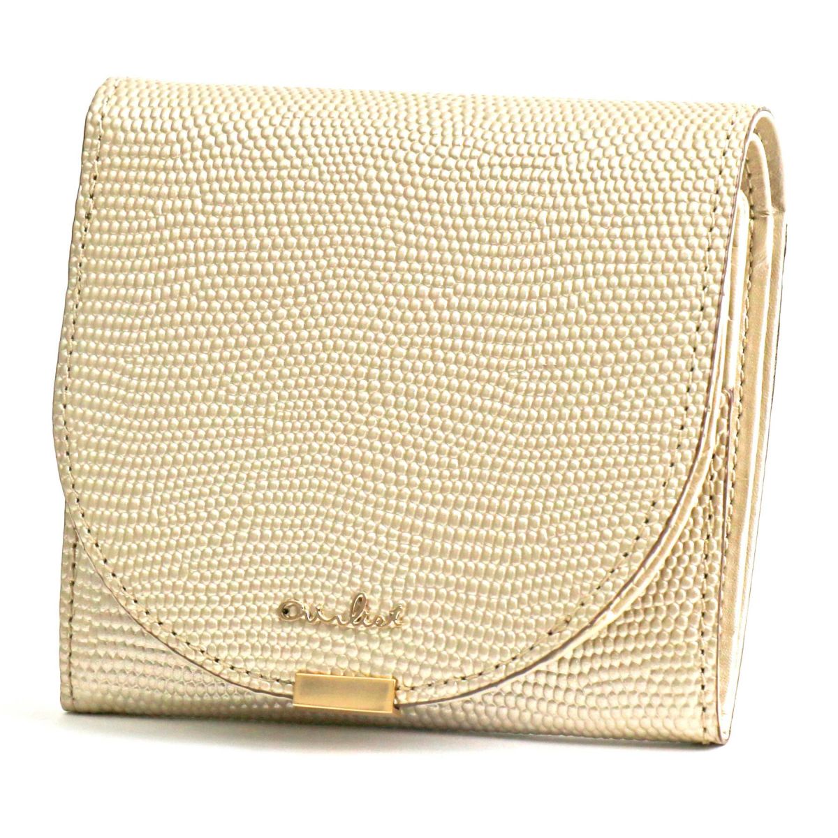 airlist エアリスト LUNA METALLIC ルナメタリック 小銭入れ付き二つ折り財布 24753