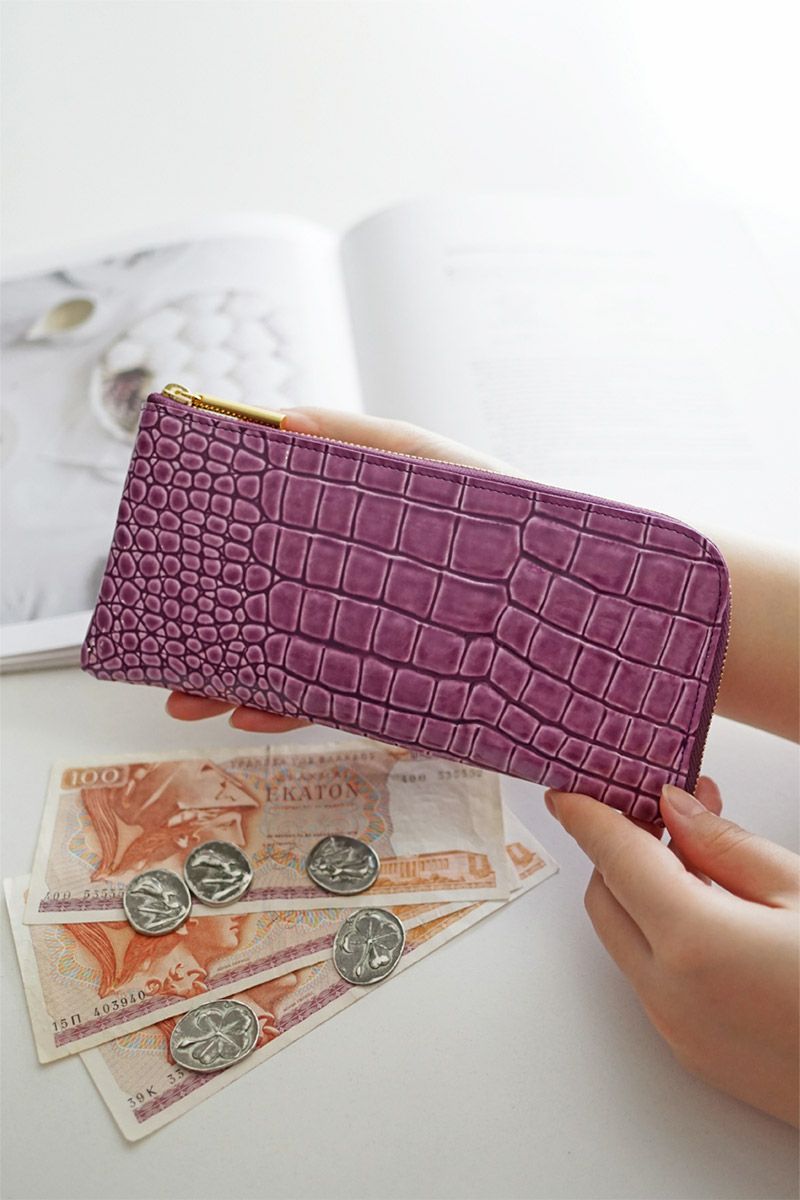 POMTATA ポンタタ CORO L ジップ ロングウォレット P2532