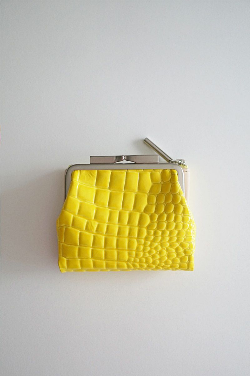 POMTATA ポンタタ CORO L ジップ がま口ショートウォレット P2536