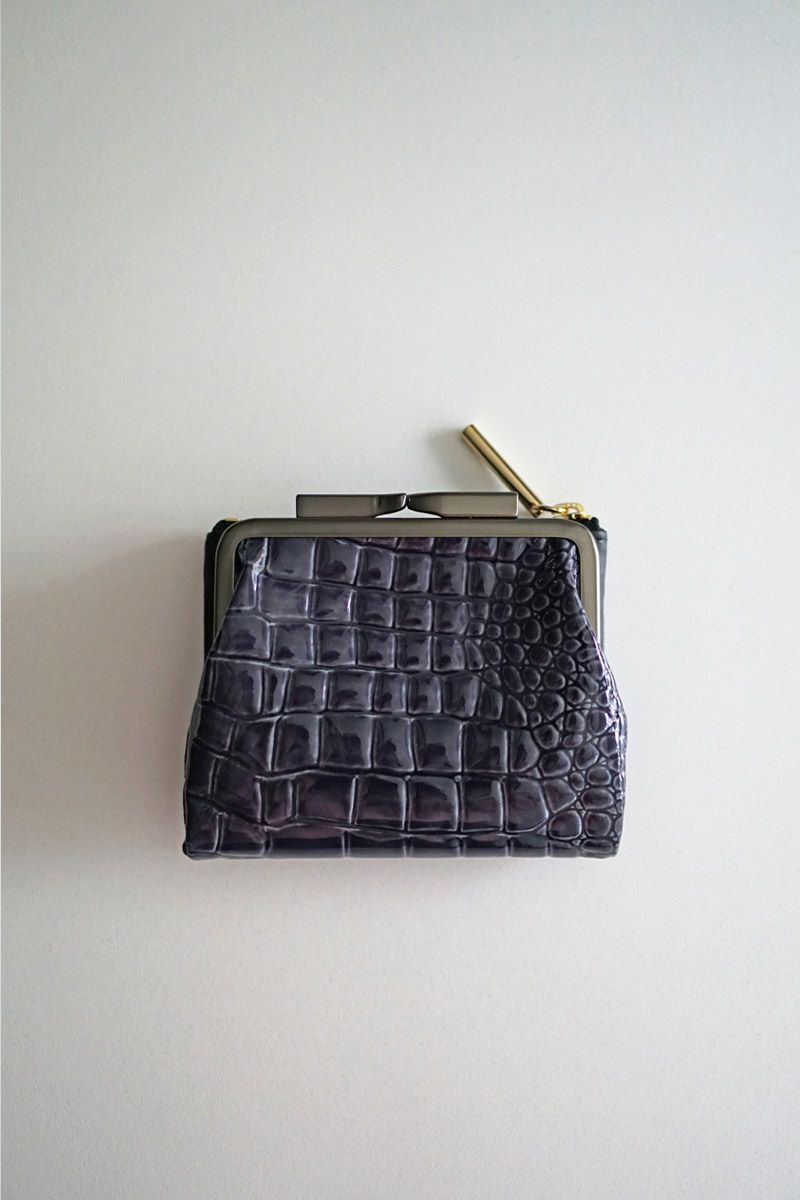 POMTATA ポンタタ CORO L ジップ がま口ショートウォレット P2536