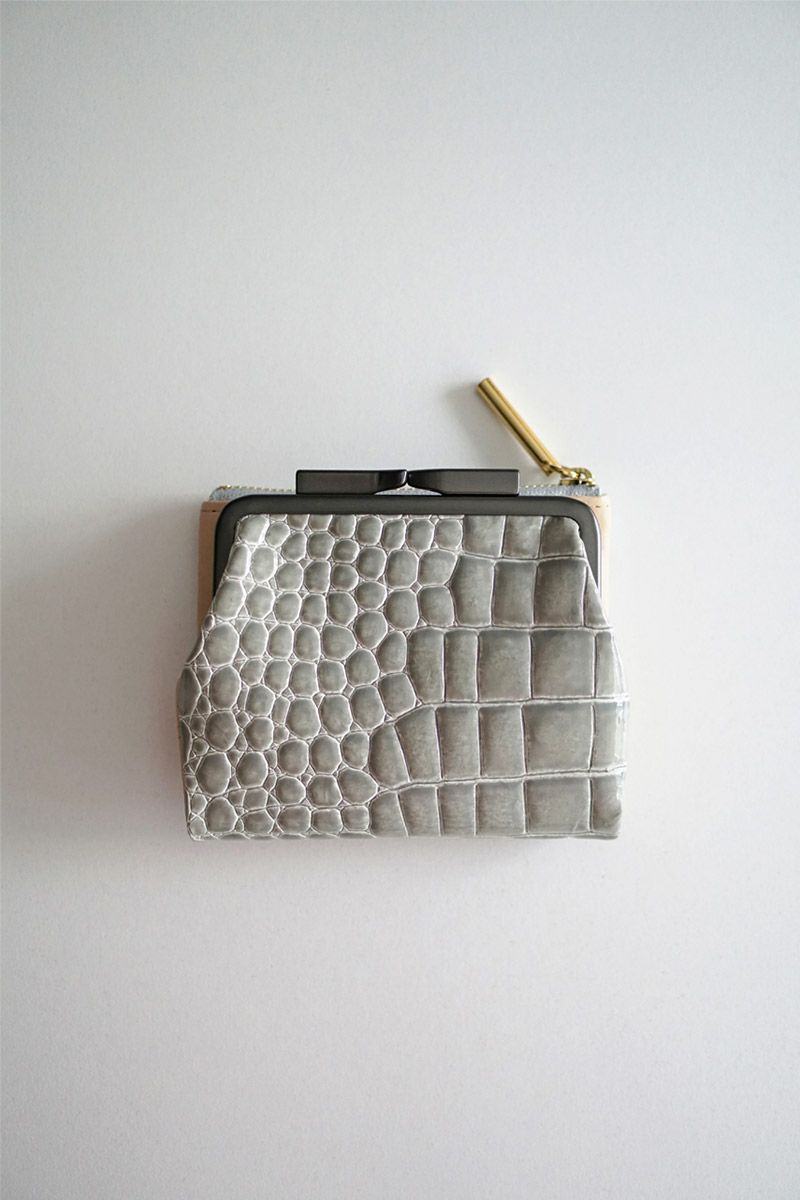 POMTATA ポンタタ CORO L ジップ がま口ショートウォレット P2536