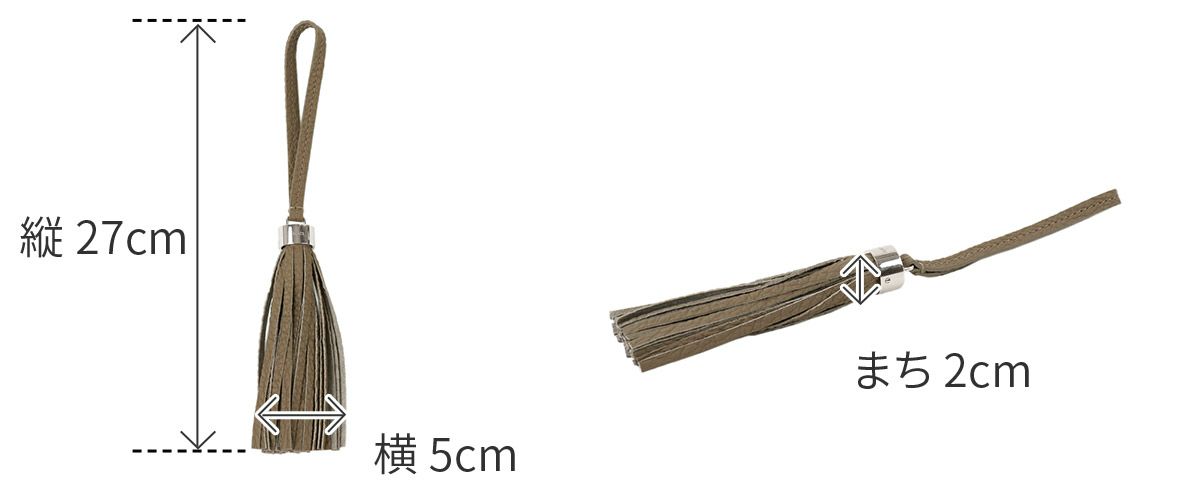ACATE アカーテ ARGENTO TASSEL シルバー 金具タッセル ACT-ARGENTOTASSEL