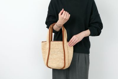 genten ゲンテン Linea リネア かごバッグ 44601