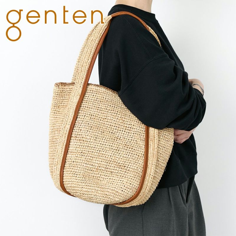 genten ゲンテン Linea リネア かごバッグ 44600