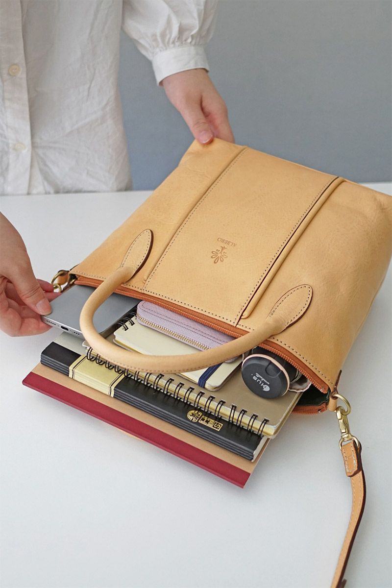 ALBERO アルベロ NATURALE ナチュラーレ 2WAYショルダーバッグ 2181
