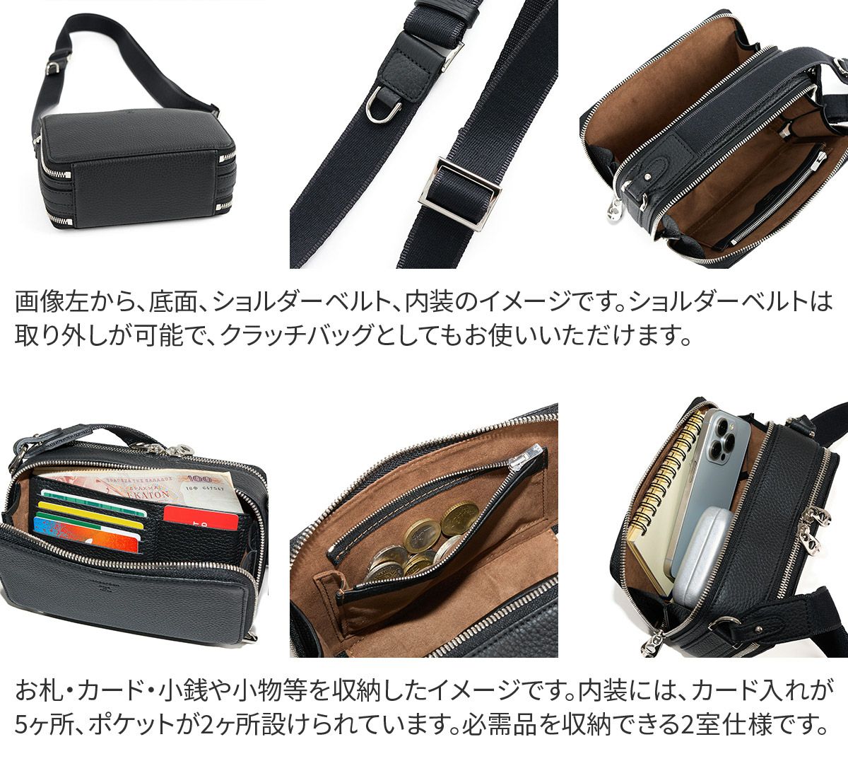 HERGOPOCH エルゴポック 長財布 トリヨンラグーンシリーズ ウォレットバッグ TL-WS