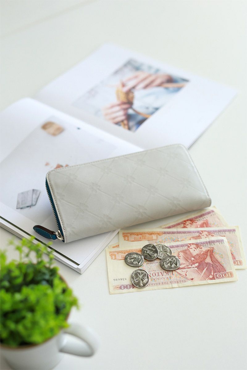 ALBERO アルベロ Stella ステッラ 小銭入れ付き長財布（ラウンドファスナー式 ） 7700