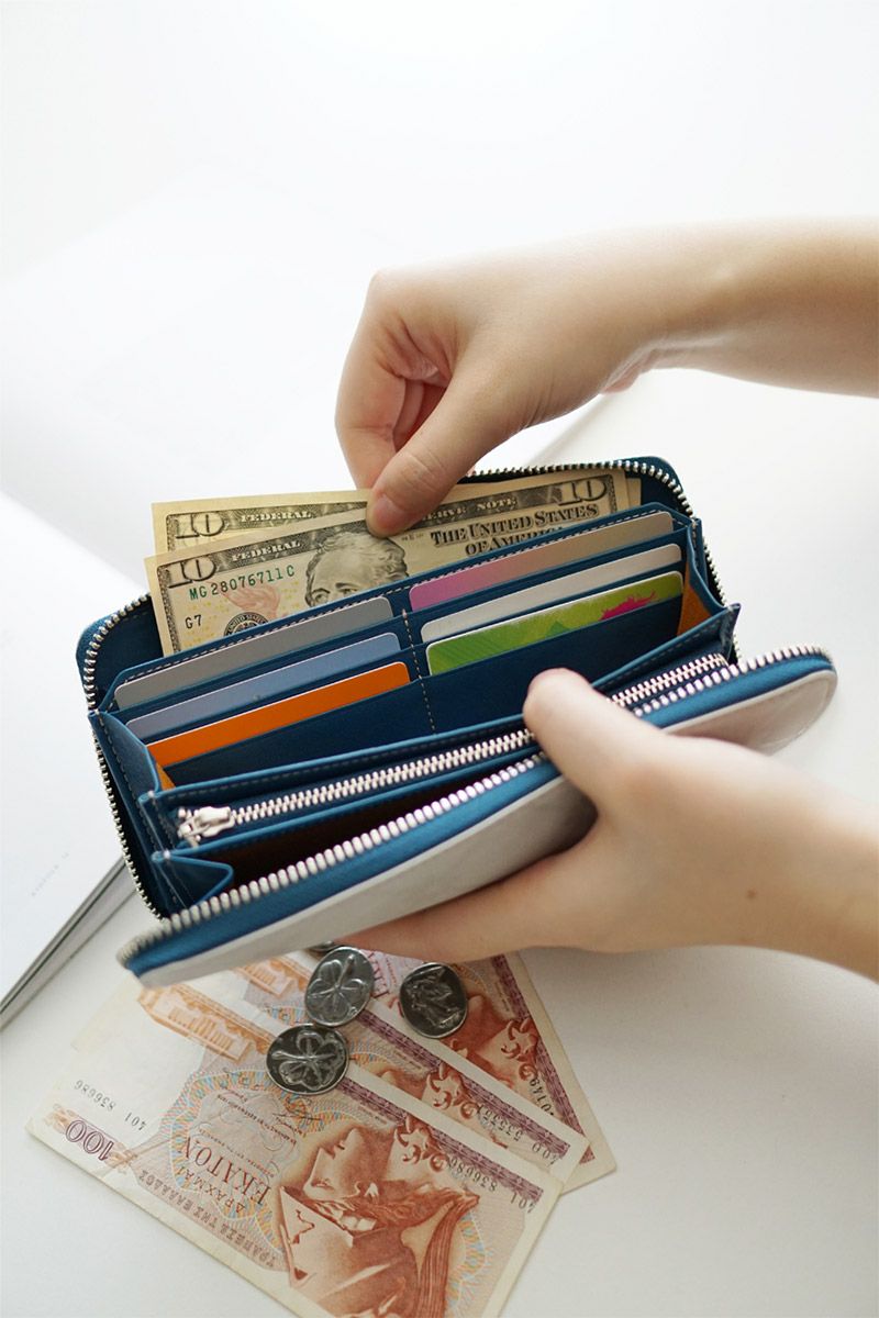 ALBERO アルベロ Stella ステッラ 小銭入れ付き長財布（ラウンドファスナー式 ） 7700