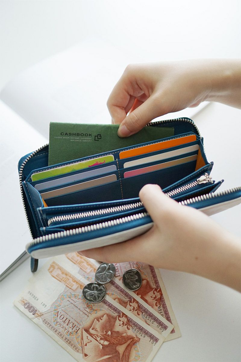 ALBERO アルベロ Stella ステッラ 小銭入れ付き長財布（ラウンドファスナー式 ） 7700