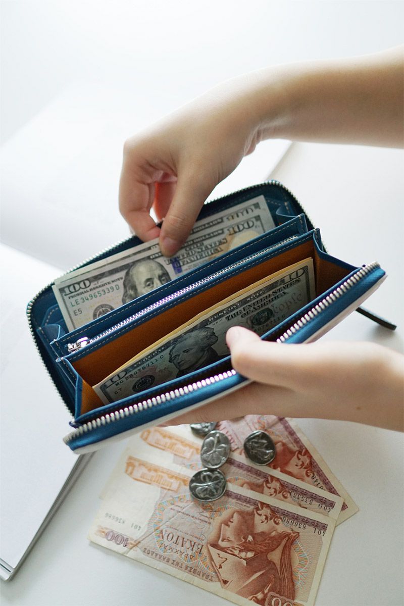 ALBERO アルベロ Stella ステッラ 小銭入れ付き長財布（ラウンドファスナー式 ） 7700