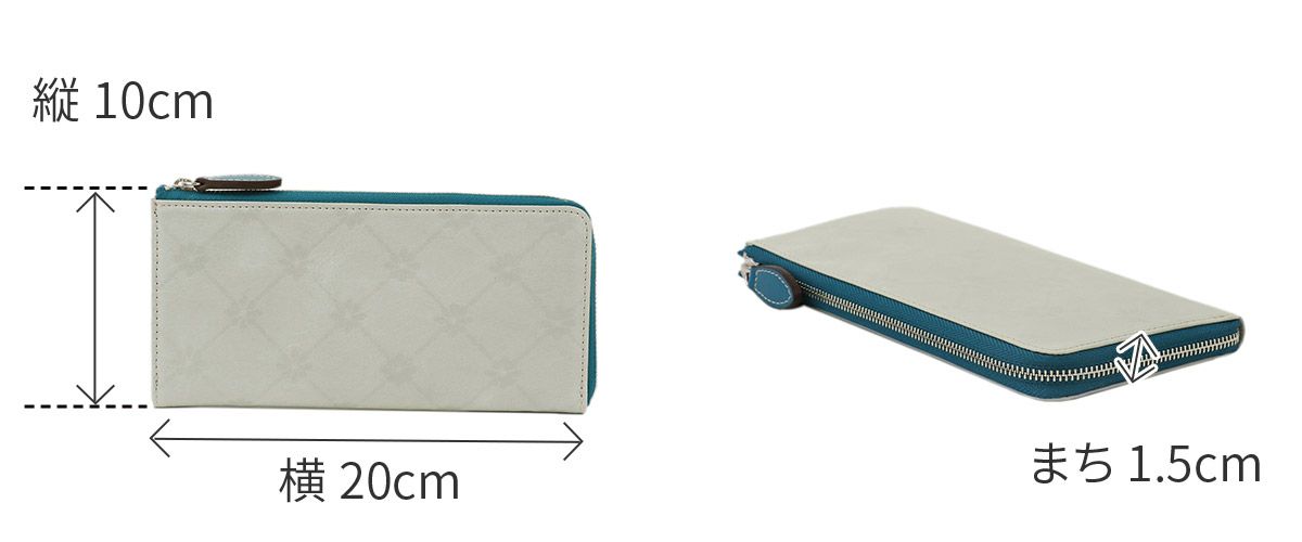 ALBERO アルベロ Stella ステッラ 小銭入れ付き長財布（L字ファスナー式） 7701