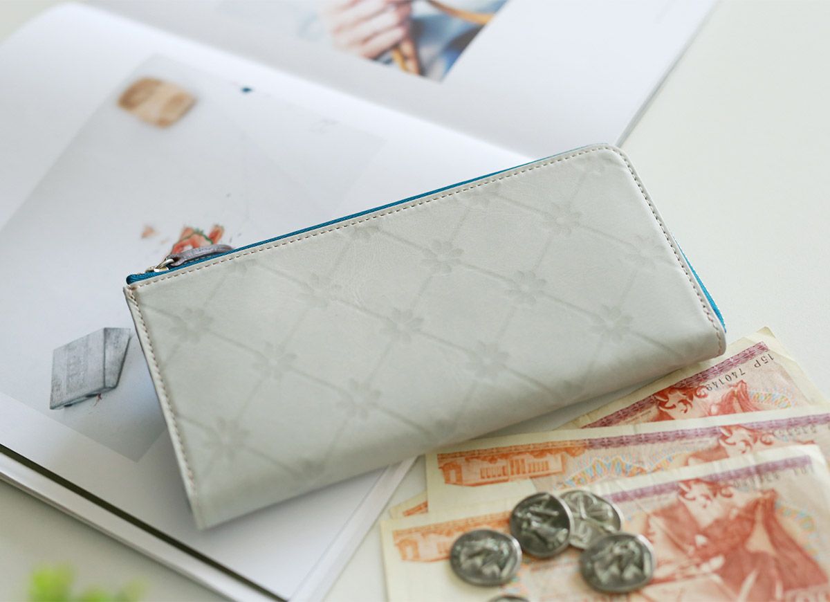 ALBERO アルベロ Stella ステッラ 小銭入れ付き長財布（L字ファスナー式） 7701