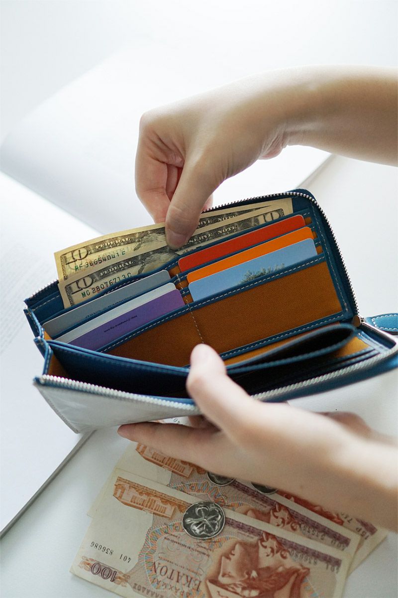 ALBERO アルベロ Stella ステッラ 小銭入れ付き長財布（L字ファスナー式） 7701