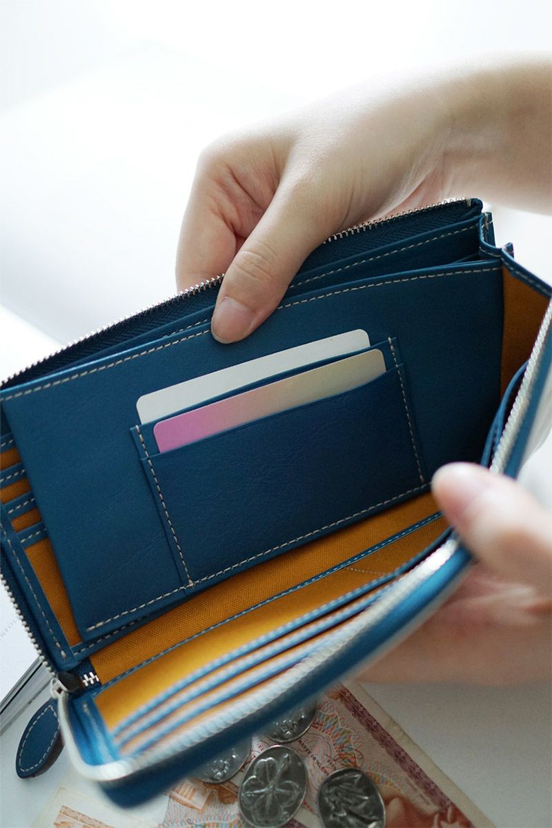 ALBERO アルベロ Stella ステッラ 小銭入れ付き長財布（L字ファスナー式） 7701