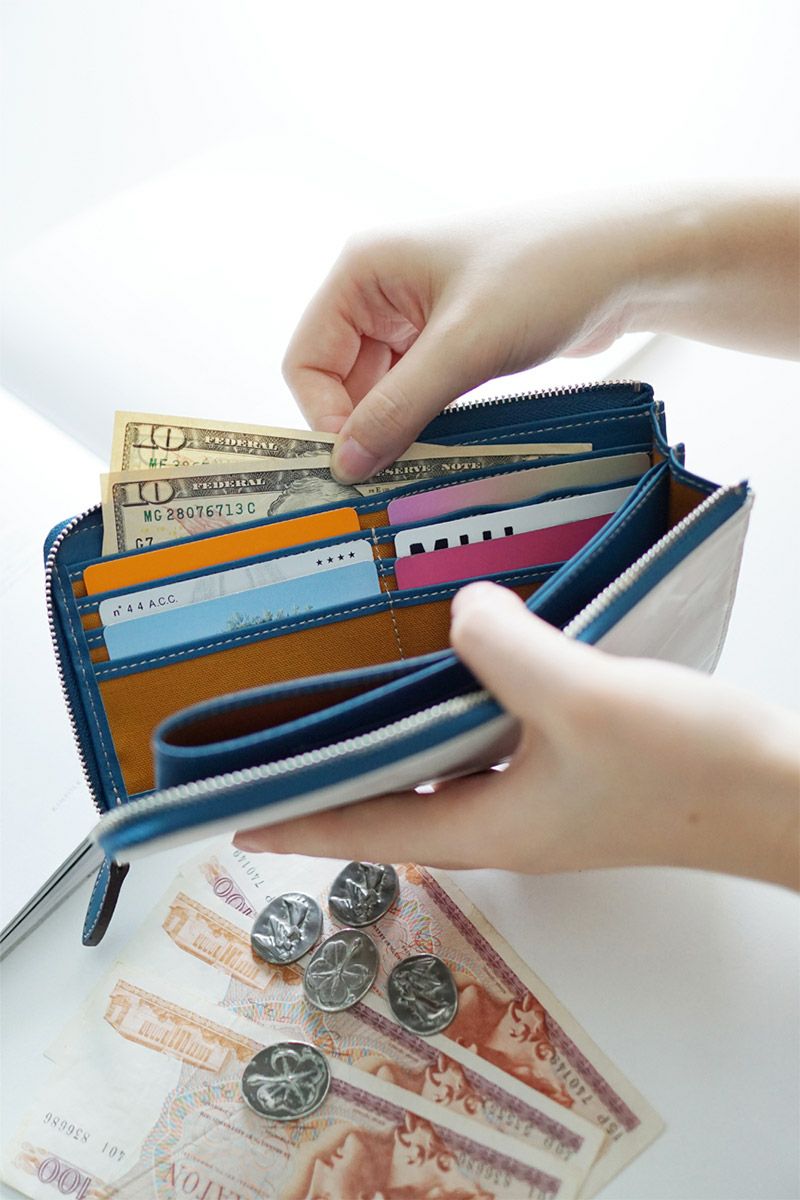 ALBERO アルベロ Stella ステッラ 小銭入れ付き長財布（L字ファスナー式） 7701